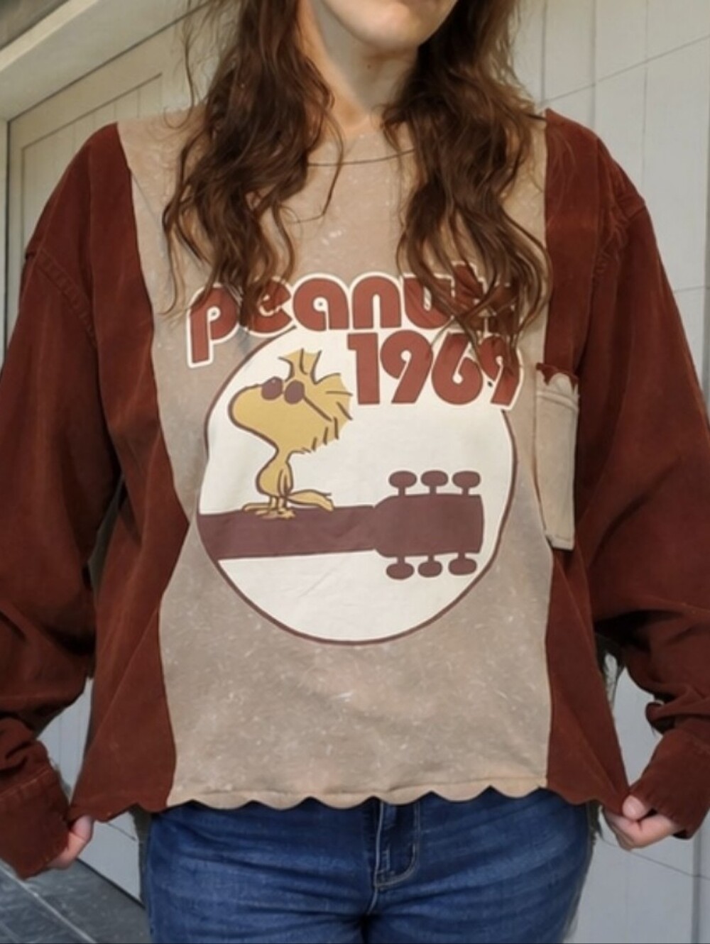 Upcycled- Vintage Dream Corduroy Tee